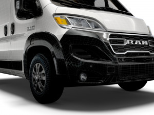 RAM Promaster Van L1H1 2023 Model 3D