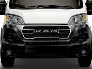 RAM Promaster Van L1H1 2023 Model 3D