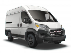 RAM Promaster Van L1H2 2023 Modello 3D