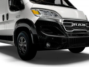 RAM Promaster Van L1H2 2023 3D Model
