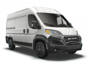 RAM Promaster Van L2H2 2023 3Dモデル