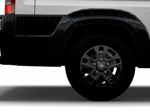 RAM Promaster Van L2H2 2023 Model 3D