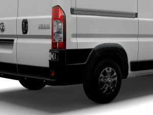 RAM Promaster Van L2H2 2023 Model 3D