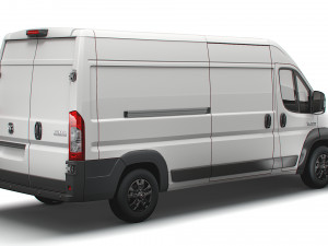 RAM Promaster Van L3H2 2023 3D Модель