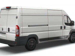 RAM Promaster Van L3H2 2023 3D Model