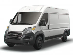 RAM Promaster Van L3H2 2023 3D Model