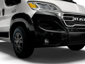 RAM Promaster Van L3H2 2023 3D Модель