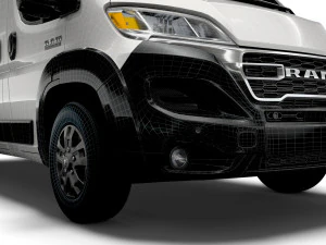 RAM Promaster Van L3H2 2023 3D Model