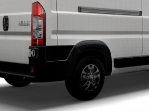 RAM Promaster Van L3H2 2023 3D Модель