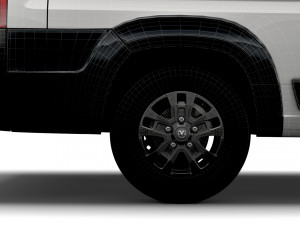 RAM Promaster Van L3H3 2023 3D 모델