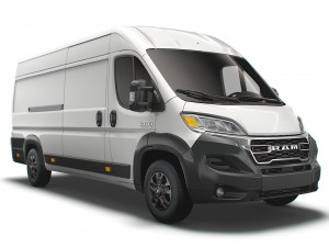 RAM Promaster Van L4H2 2023 3D-Modell