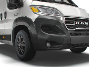 RAM Promaster Van L4H2 2023 3D Model
