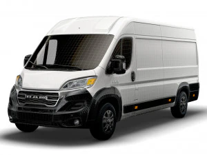 RAM Promaster Van L4H2 2023 3D Model