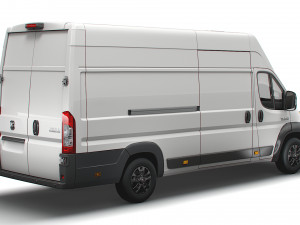 RAM Promaster Van L4H3 2023 Model 3D