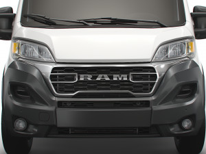RAM Promaster Van L4H3 2023 Model 3D
