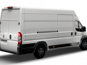 RAM Promaster Van L4H3 2023 Model 3D