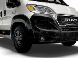 RAM Promaster Van L4H3 2023 Model 3D