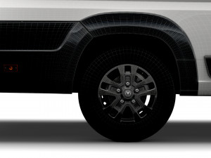 RAM Promaster Van L4H3 2023 Model 3D