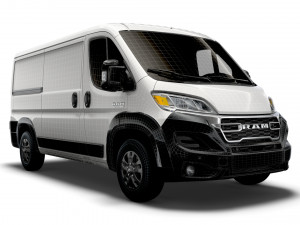 RAM Promaster L2H1 2023 Modelo 3D