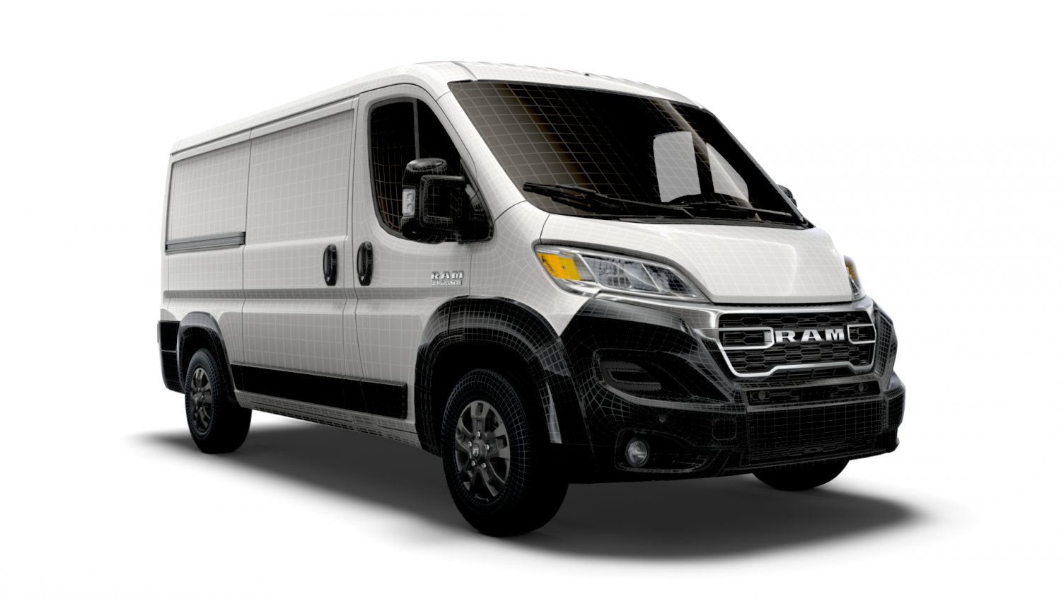 RAM Promaster L2H1 2023 3D in 3DExport