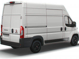 Fiat Ducato Van L2H3 2022 3D 模型