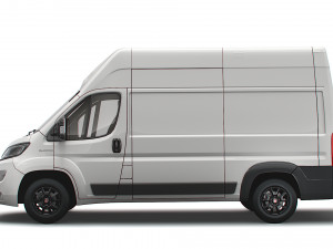 Fiat Ducato Van L2H3 2022 3D 模型