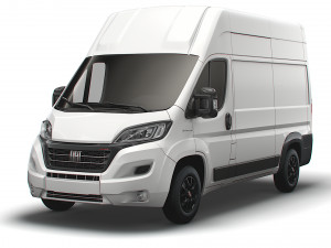 Fiat Ducato Van L2H3 2022 3D 模型