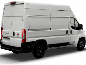 Fiat Ducato Van L2H3 2022 3D 模型