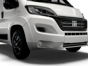 Fiat Ducato Van L2H3 2022 3D 模型