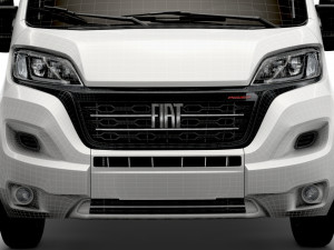 Fiat Ducato Van L2H3 2022 3D 模型