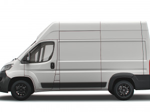 Opel Movano Van L2H3 2022 Modèle 3D