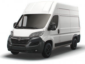 Opel Movano Van L2H3 2022 Modèle 3D