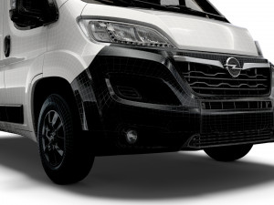 Opel Movano Van L2H3 2022 Modèle 3D