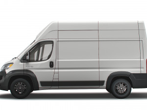 RAM Promaster Van L2H3 2023 Model 3D
