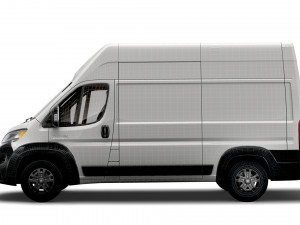 RAM Promaster Van L2H3 2023 Model 3D