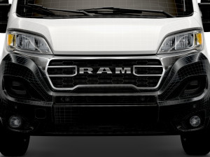RAM Promaster Van L2H3 2023 Model 3D