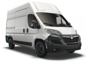 Vauxhall Movano Van L2H3 2022 Model 3D