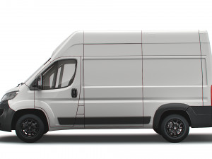 Vauxhall Movano Van L2H3 2022 3D Model