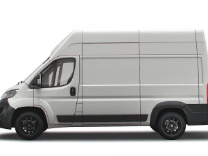Vauxhall Movano Van L2H3 2022 3D Model