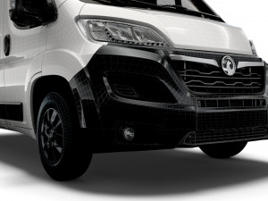 Vauxhall Movano Van L2H3 2022 3D Model