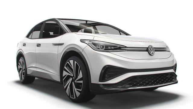VW ID5 China 2022 Modelo 3D .c4d .max .obj .3ds .fbx .stl .blend 