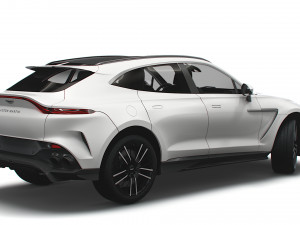 Aston Martin DBX 707 2023 3D मॉडल