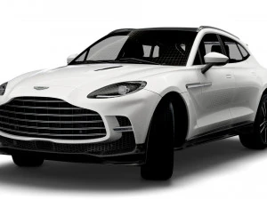 Aston Martin DBX 707 2023 3D Model