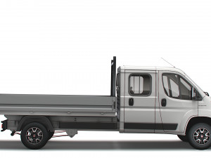 Fiat Ducato Crew Cab Truck 2023 Modelo 3D