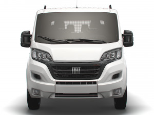 Fiat Ducato Crew Cab Truck 2023 Modelo 3D