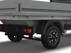 Fiat Ducato Crew Cab Truck 2023 3D Model