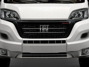 Fiat Ducato Crew Cab Truck 2023 Modelo 3D
