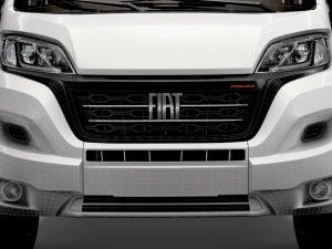 Fiat Ducato Crew Cab Truck 2023 3D Model