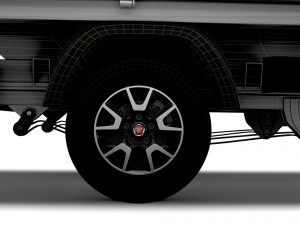 Fiat Ducato Crew Cab Truck 2023 Modelo 3D