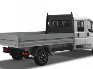 Opel Movano Crew Cab Truck 2023 Modelo 3D
